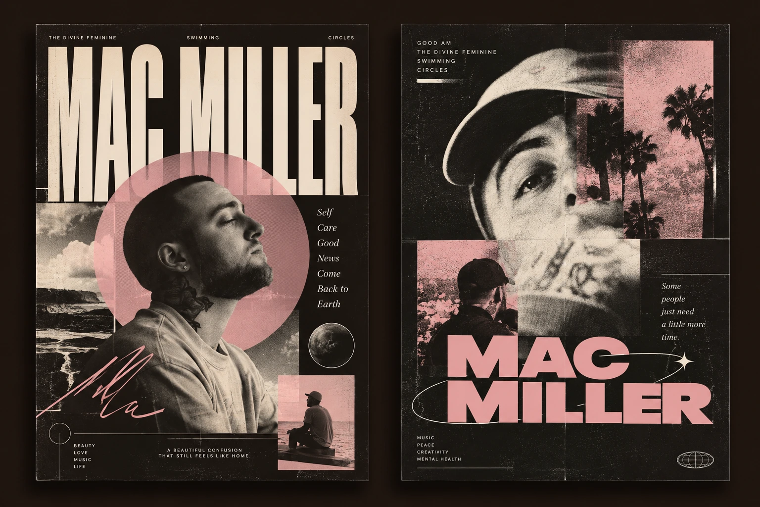Affiche Mac Miller — compositions originales